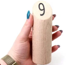 Jeu quilles finlandaises en bois fabriquées en France