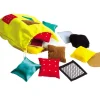 Jeu tactile découverte des matières et textures