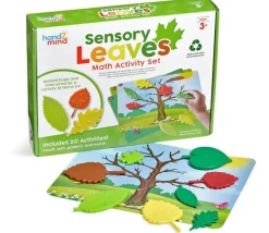 Kit activités math feuilles sensorielles (plastique 100% recyclé)