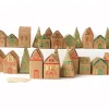 Kit Calendrier de l'Avent - Village carton à construire