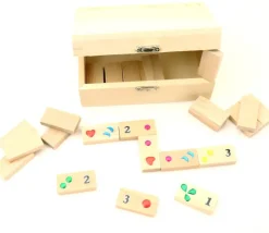 Kit coffret petits dominos en bois à personnaliser