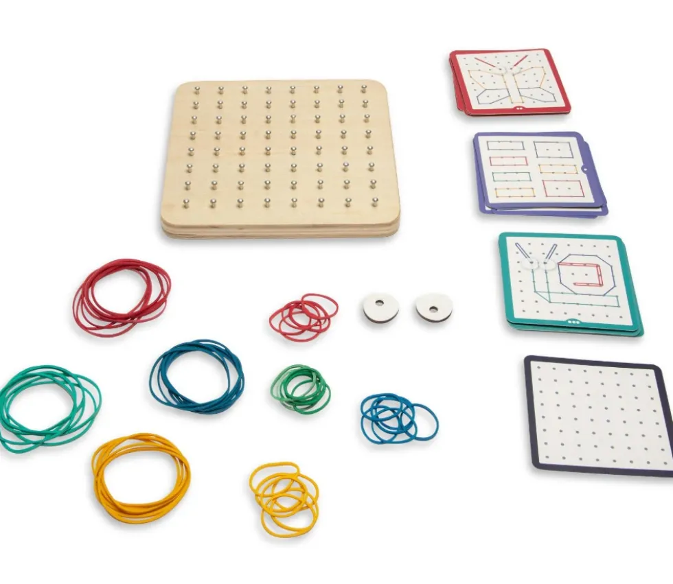 Kit géoboard en bois avec fiches