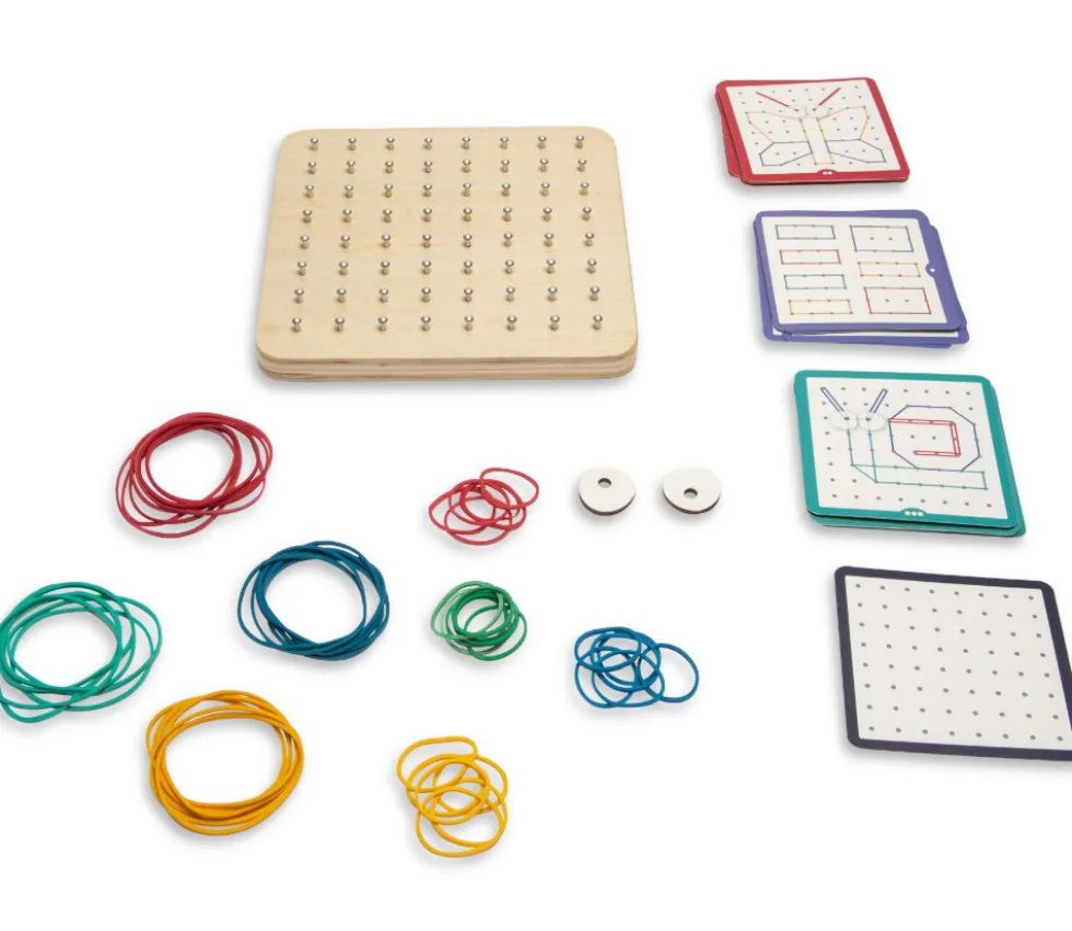 Kit géoboard en bois avec fiches