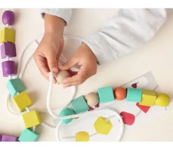 Kit Perles Bois éco + fiches activités