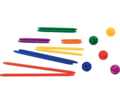 Kit tiges et boules : 330 pièces géométrie en 3 dimensions