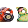 Lettre alphabet personnage en bois à l'unité - 7 cm initiale déco
