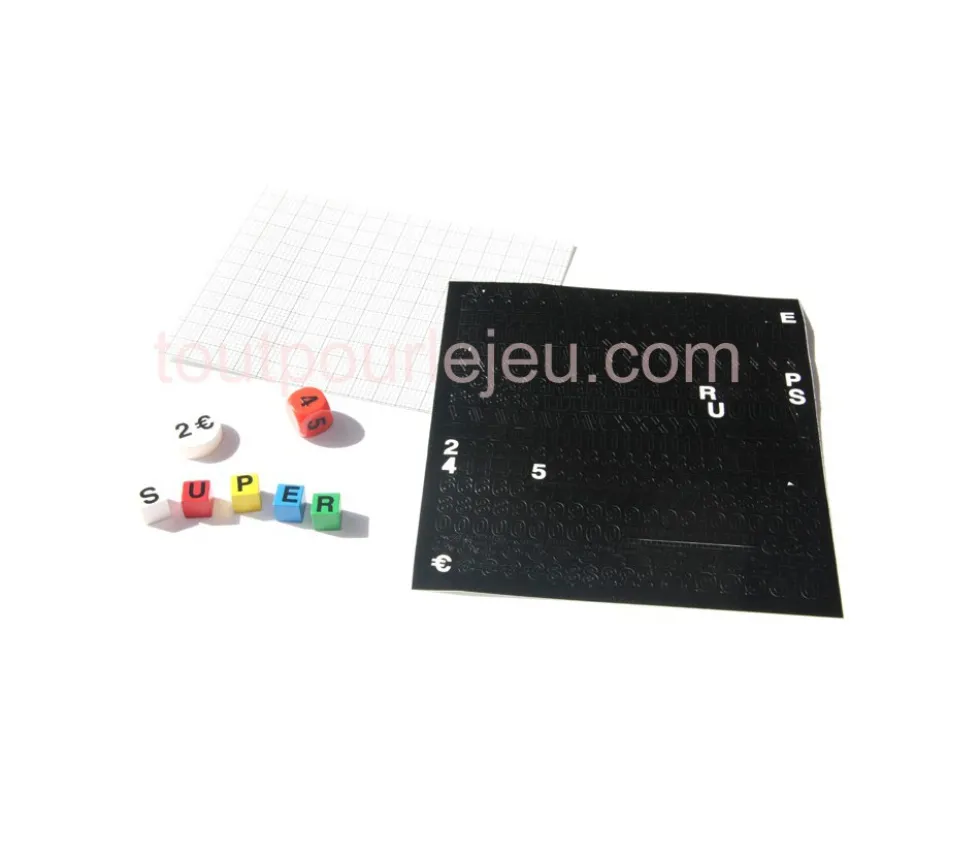 455 Lettres adhésives résistantes 8 mm hauteur et chiffres