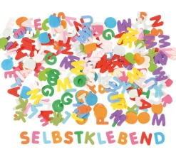 300 lettres 3 cm en feutrine adhésive