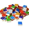 Lettres en bois - alphabet - 60 pièces