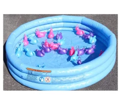 Licorne à pêcher bleu turquoise 11 cm pour pêche aux canards