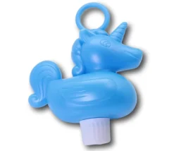 Licorne à pêcher bleu turquoise 15 cm pour pêche aux canards