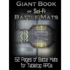 Livre A3 Battle Mats plateaux de jeu Giant Book of Sci-Fi