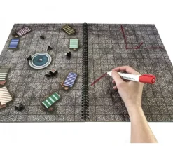 Livre A3 Battle Mats plateaux de jeu Giant Book volume 2