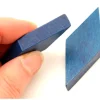 Losange en bois 60 x 25 x 8 mm BLEU vintage