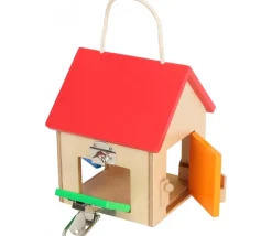 Maison à serrures compacte - jeu de motricité