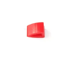 Marqueur clip rouge 13 x 21 mm pince curseur.