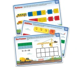 Mathlink cubes Mathmobiles - 100 cubes + 30 fiches activités mathématiques STEM