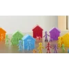 Matériel éducatif : 6 maisons + 36 personnages : manipulation, tri et calcul