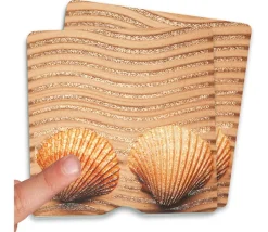Maxi mémo tactile de la Nature - texture en relief