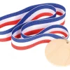 Médaille en bois neutre à personnaliser pour jeu ou cadeau