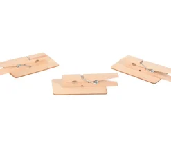 12 Mini ardoises clips pinces 7 x 4 cm