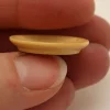 Mini assiette en bois - pion 23 x 3 mm