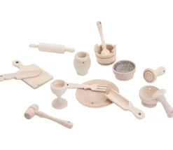 15 miniatures en bois accessoires maison