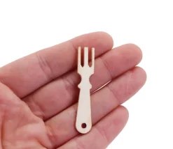 10 miniatures en bois ustensiles cuisine