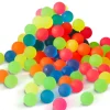 85 mini balles neon rebondissantes Ø 2.5 cm caoutchouc souple
