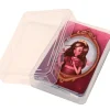 Mini Boite plastique 7.5 x 5.1 x 1.6 cm transparente vide pour mini cartes à jouer