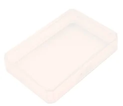 Mini Boite plastique 7.5 x 5.1 x 1.6 cm transparente vide pour mini cartes à jouer