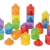 18 mini boites empilables rondes Ø 5.5 cm