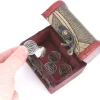 Mini coffre bois décoré 7 x 5.5 x 6 cm pour trésor