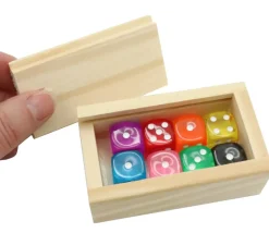Mini coffret bois avec glissière 8.3 x 5.1 x 2.7 cm