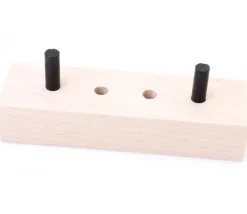 Mini cylindre 20 x 6 mm bois tige à l'unité