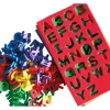 130 mini lettres en mousse fine de 1.5 cm de hauteur