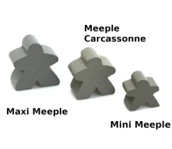 Mini meeple 12 x 12 X 8 mm personnage à l'unité