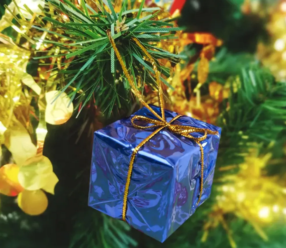 80 mini paquets cadeaux décorations sapin