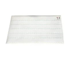 144 Mini pastilles 8 x 20 mm rectangulaires - 144 étiquettes