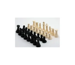 32 Mini pièces échecs plastique 40 mm