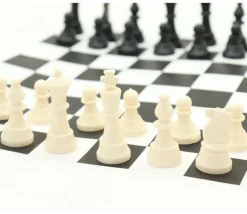 32 Mini pièces échecs plastique 40 mm
