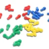 10 Mini pions clous à encastrer 9 x 3 mm lot par couleur
