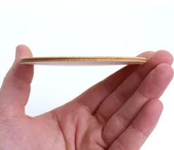 Mini plateau bois rond de 8,5 cm brut