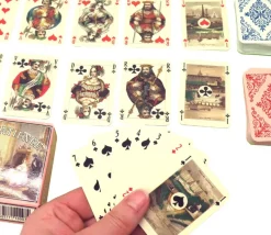 2 minis jeux 54 cartes Patience Sonet Morin