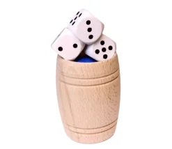 Mini Tonneau en bois de 6.8 cm de haut