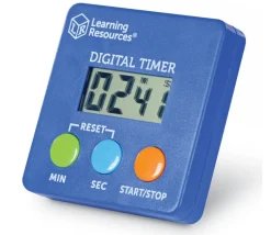 Minuteur électronique facile - sablier digital 1 seconde à 99 minutes - 6.8 cm