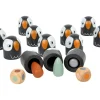 Mémo de couleurs - Pingouins Macareux cache cache
