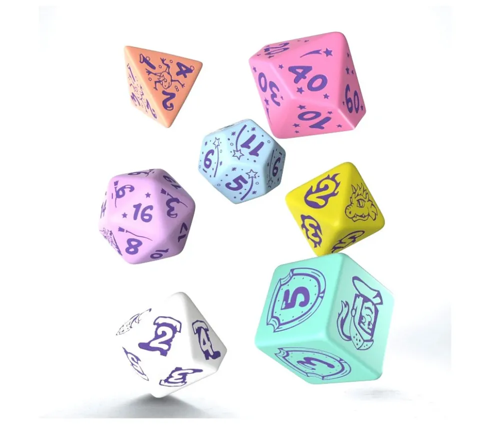 Mon 1er set de dés multi-faces Little Berry