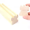 Moulure ange en bois naturel à découper 15 cm