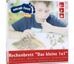 Multiplication - table de calcul bois naturel